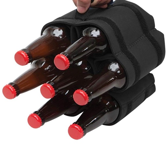 Holiday Bevbarrel Beer Coozie & holder Beverage container Compact heavy duty NEW - Picture 6 of 10